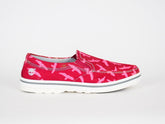 Mens Timberland EarthKeepers Northend Cruiser 6512A Red Canvas Slip On Trainers